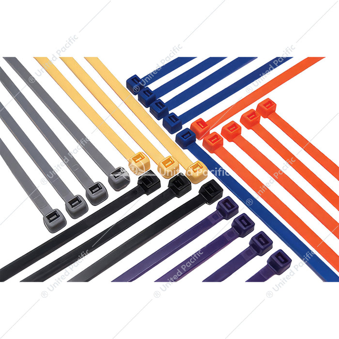 5.5" plastic wire tie / cable tie / zip tie - 40 lb strength, 25 pieces
