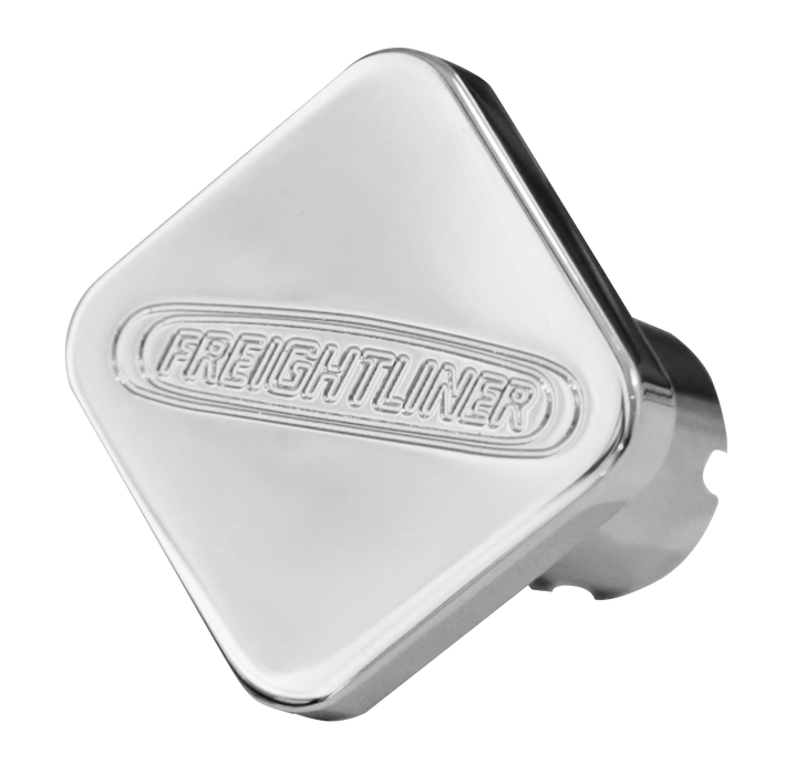 Freightliner logo chrome billet aluminum brake knob - SINGLE