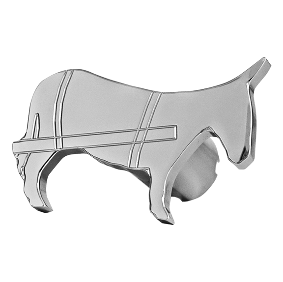 Donkey/Wagon chrome billet aluminum brake knob - SINGLE