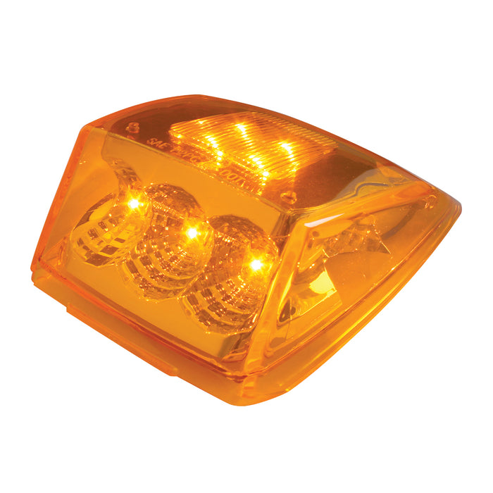 Spyder amber 11 diode LED Kenworth-style cab light