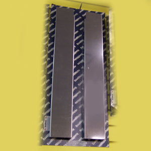 Peterbilt 1988-2005 stainless steel Vortox / Donaldson 15" front air cleaner bracket - PAIR