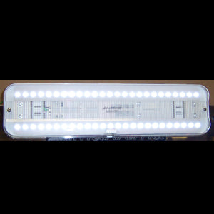 Maxxima White 14" 50 diode LED low-profile interior overhead light