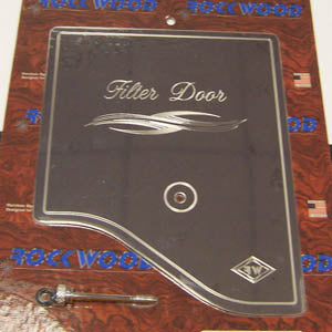 Rockwood Peterbilt 1999-2005 stainless steel Filter Door cover