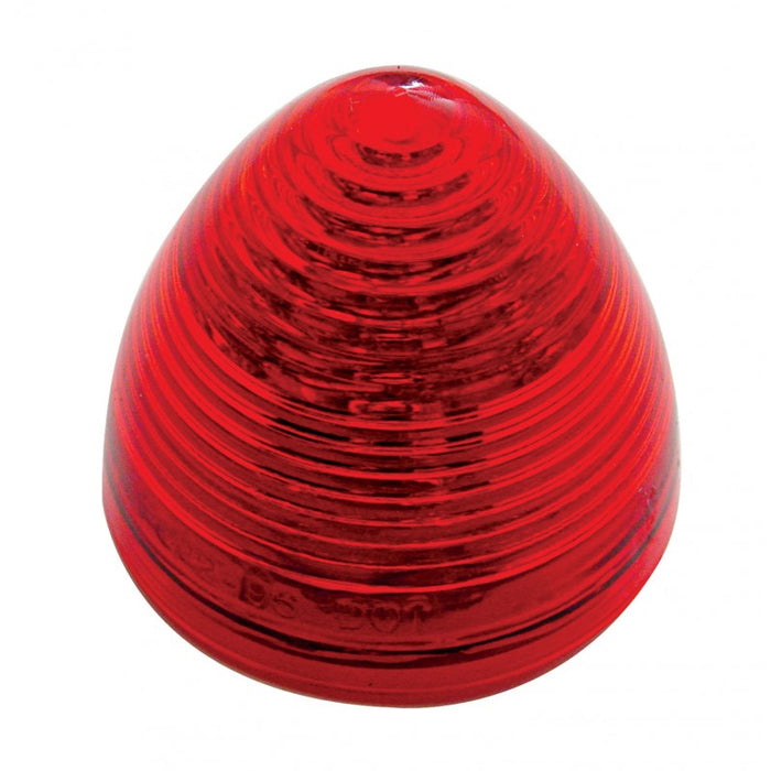 Red 2.5" beehive 13 diode LED marker/clearance light