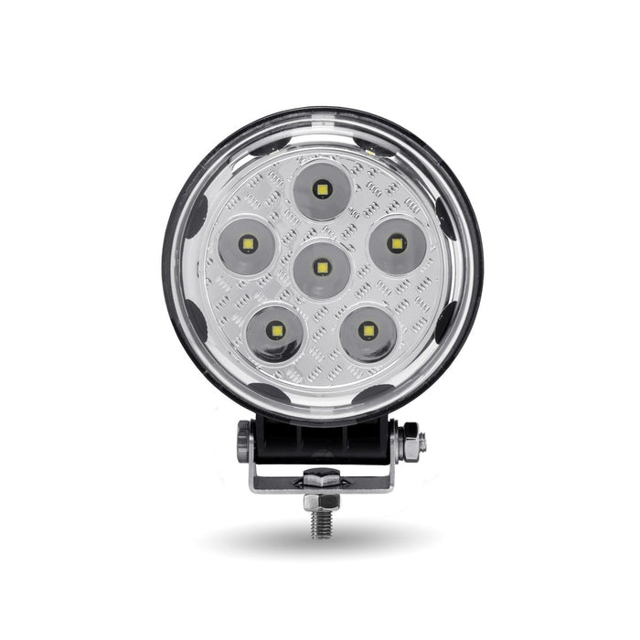 "Radiant Series" White 13 diode LED work light with side diodes - SINGLE, 1080 lumens