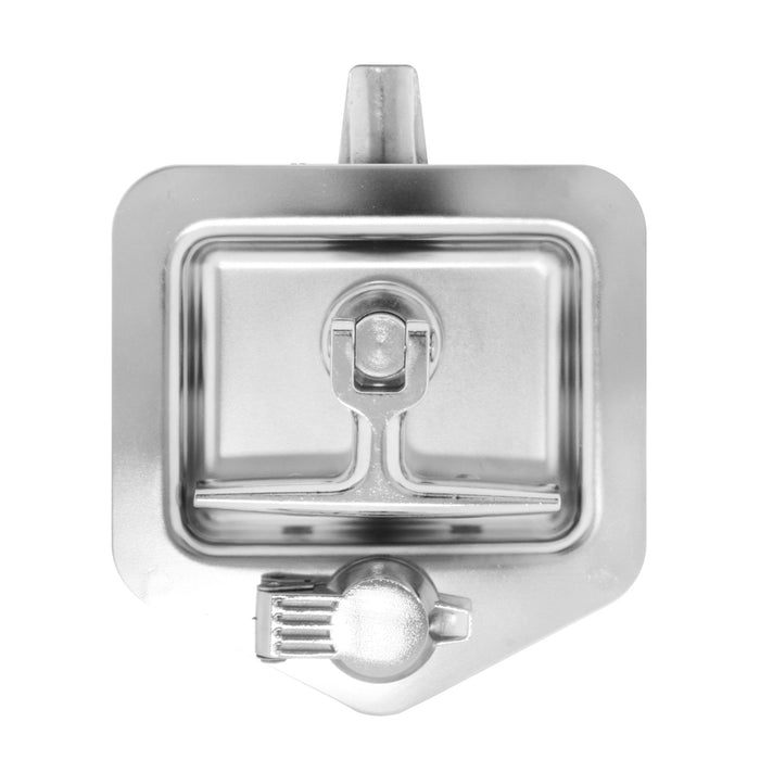 Stainless steel t-lock for toolbox (2 keys)