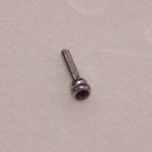 Kenworth 2002+ chrome dash screw with jewel - SINGLE