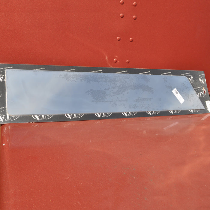 International Prostar stainless steel 6" chopped look trim - PAIR, for trucks with sealed vent window
