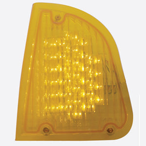 Kenworth T600 amber 29 diode LED turn signal light - SINGLE