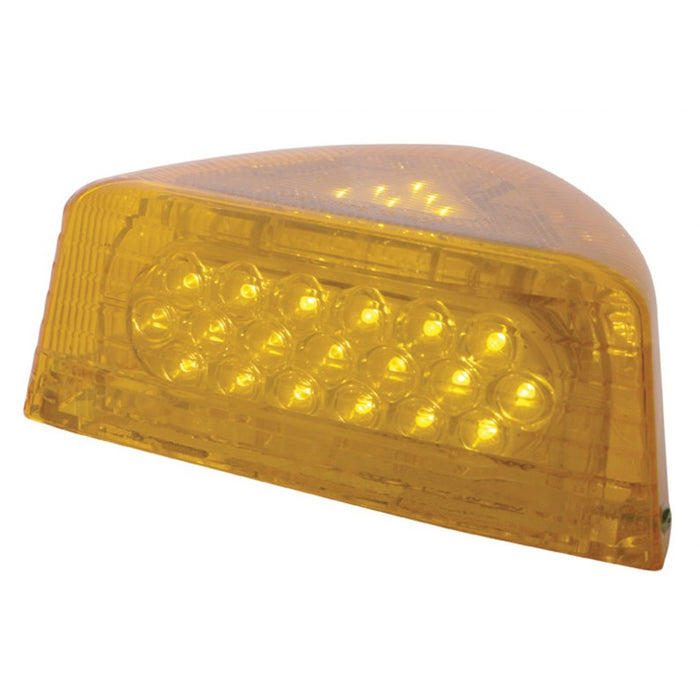 Amber 37 diode LED Peterbilt dual headlight turn signal