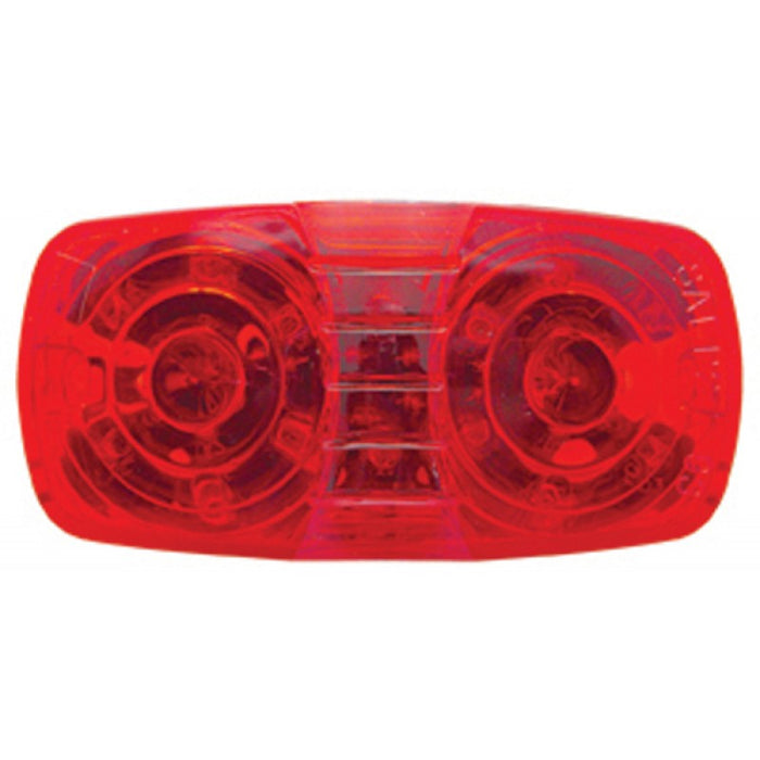 Red 16 diode tiger eye/double bubble LED marker light