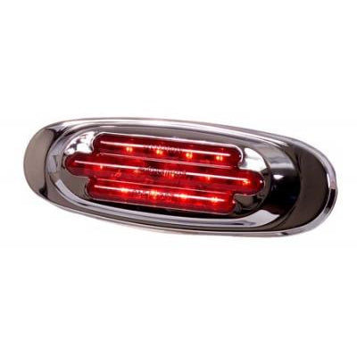 Maxxima red millennium-style 13 diode LED marker light