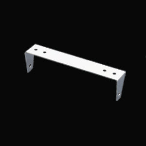 Stainless steel CB radio mounting bracket for Cobra 29, Uniden 76 and 78 - standard