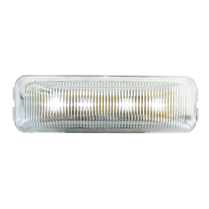 White 1" x 4" rectangular 4 diode LED utility light