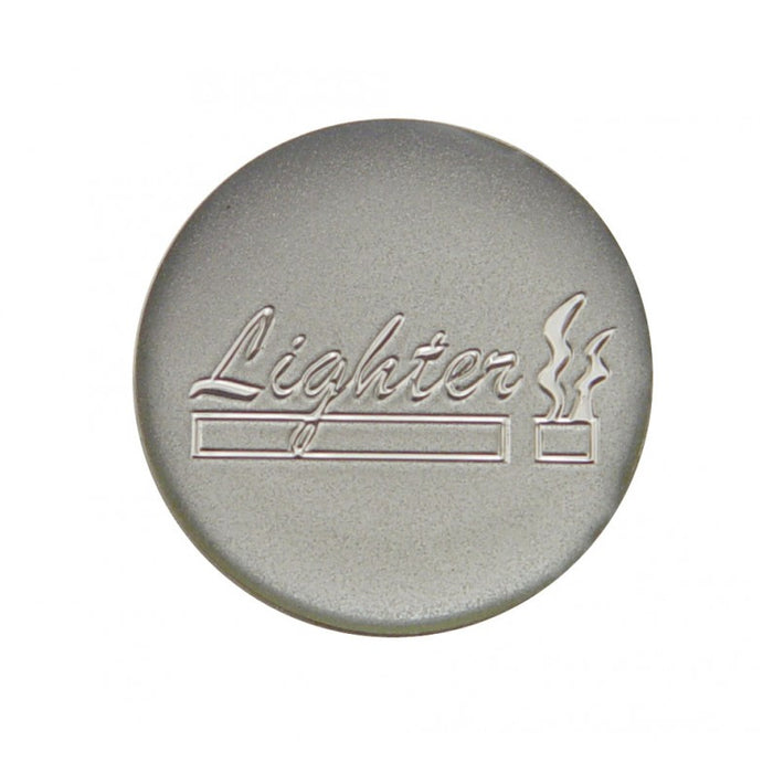 "Lighter" glossy sticker - fits chrome lighter knob