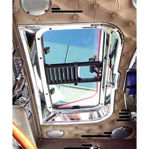 Kenworth Aerocab -2005 chrome plastic interior sunroof trim