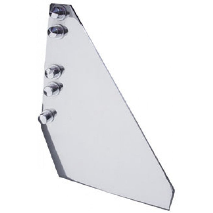 Kenworth -2004 stainless steel side step plate bracket - PAIR