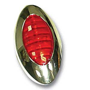 Red mini-y2k 2 diode LED marker light