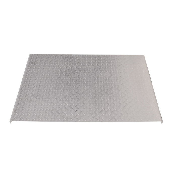 Diamond plate aluminum deck plate/catwalk cover - 6 Feet Long