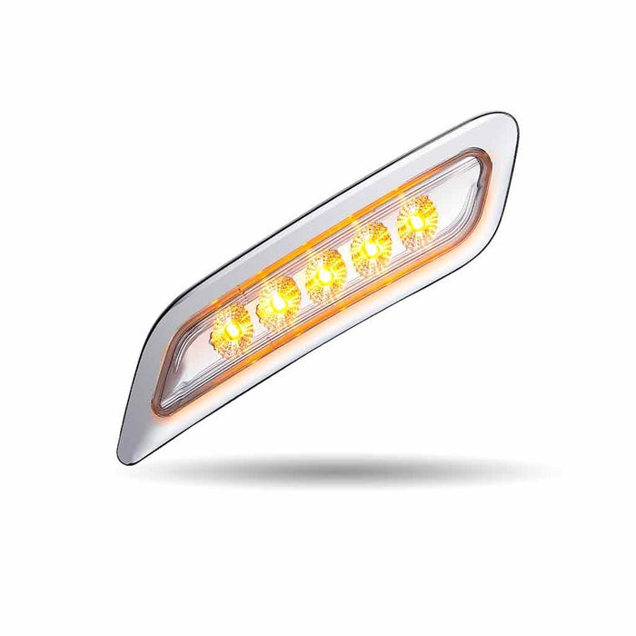 Peterbilt 579/567/587 Amber/Green Dual Revolution LED door marker/turn signal/auxiliary light