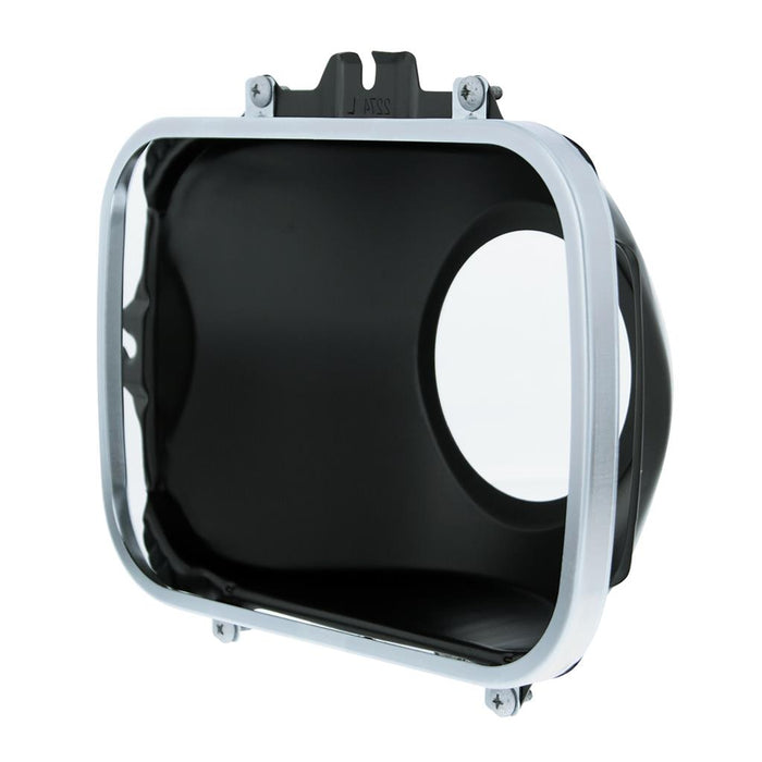 5" x 7" headlight bucket with retaining ring - SINGLE