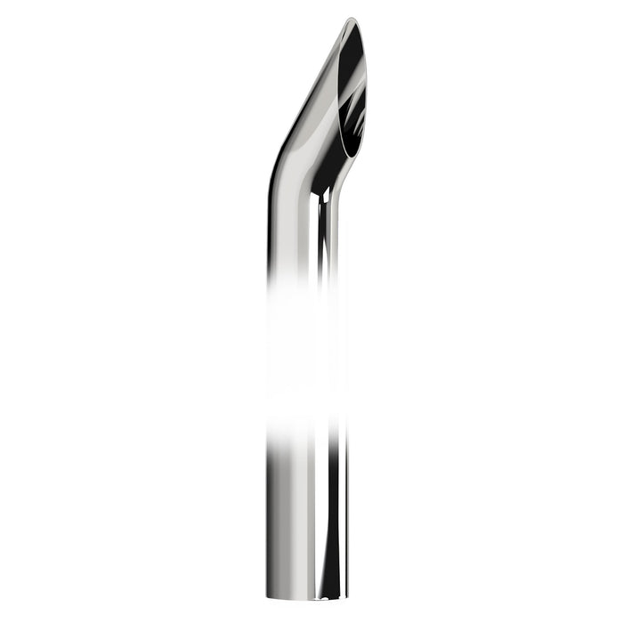 60" tall Boilermaker chrome exhaust tip - 7" diameter, reduced to 5"