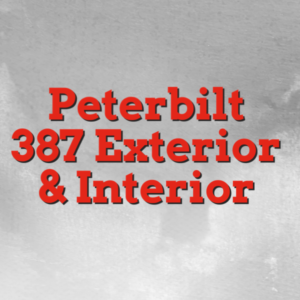 Peterbilt 387 Exterior & Interior