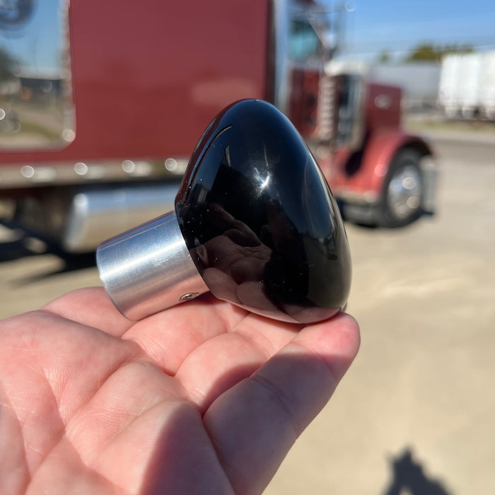 Rubber Duck embedded logo tractor / trailer air brake knob with 5/8" x 11 insert - SINGLE