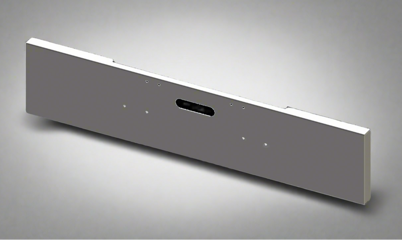 Freightliner Classic -2001 chrome 20" boxed end bumper with standard tow & mounting holes