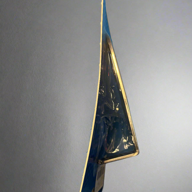 Stainless steel watermelon light turn signal L shaped bracket only - SINGLE