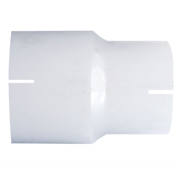 Chrome exhaust stack reducer - 6" inner diameter to 5" outer diameter