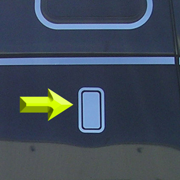 Volvo VN 630/670 stainless steel sleeper vent trim