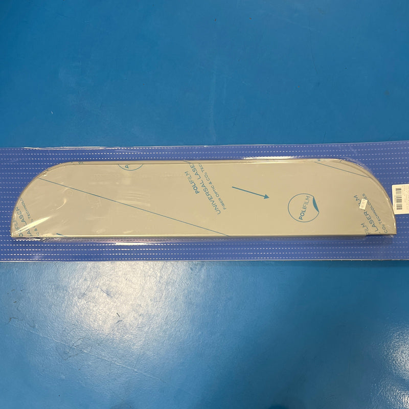 Peterbilt 386 / 388 / 389 2006-2023 premium stainless steel 6" chopped look door window trim - PAIR