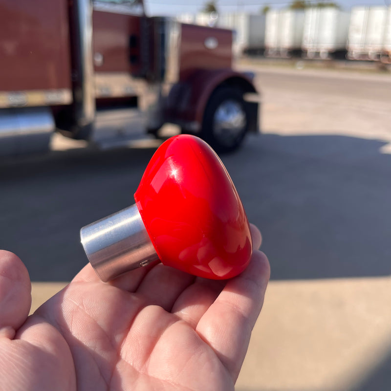 Thicc Lady embedded logo tractor / trailer air brake knob with 5/8" x 11 insert - SINGLE