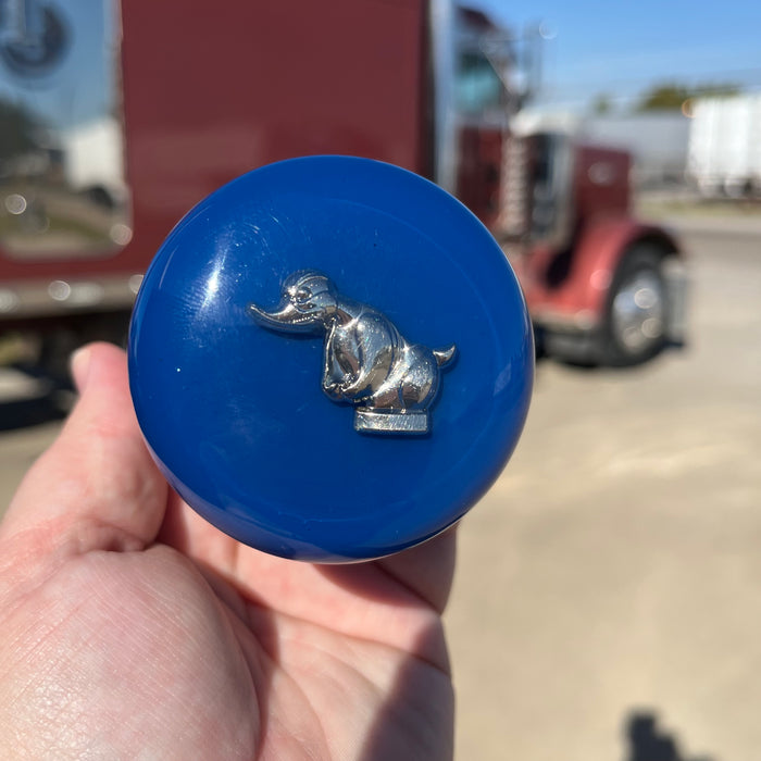 Rubber Duck embedded logo tractor / trailer air brake knob with 5/8" x 11 insert - SINGLE