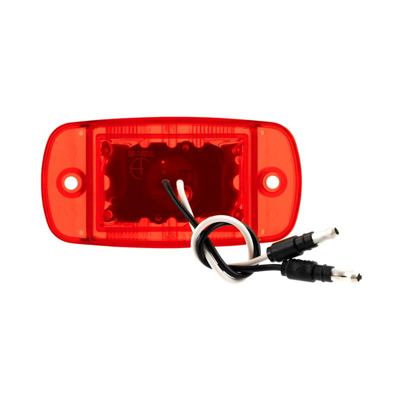 Red 8 LED 2" x 4" rectangular LED marker light