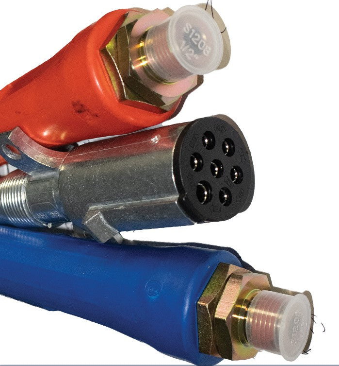 3-in-1 ABS cord and air line hose