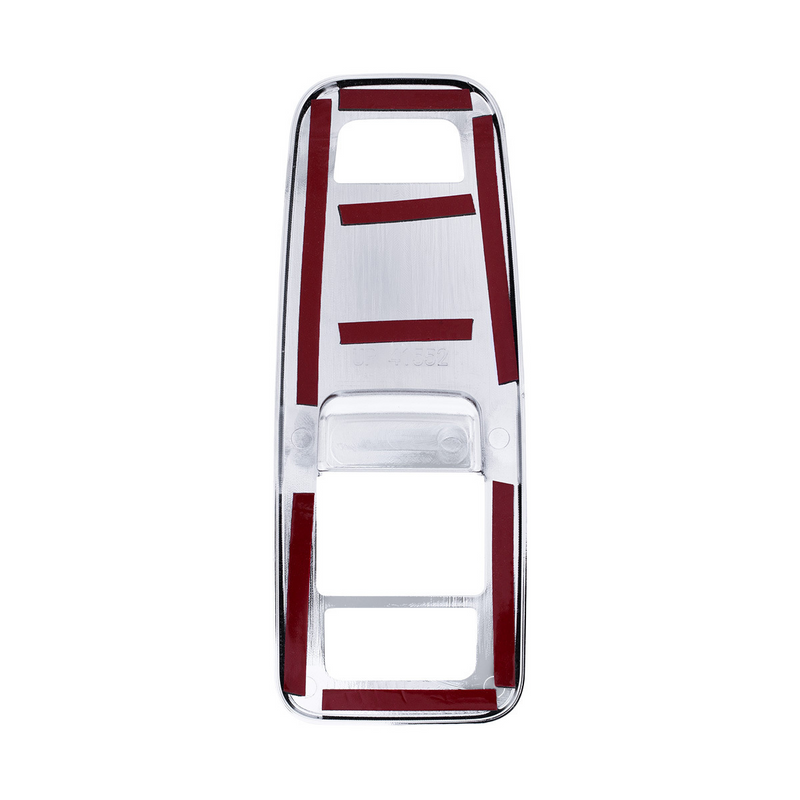 Kenworth T680 2013-2024 chrome plastic door switch cover NO power mirrors - DRIVER'S SIDE