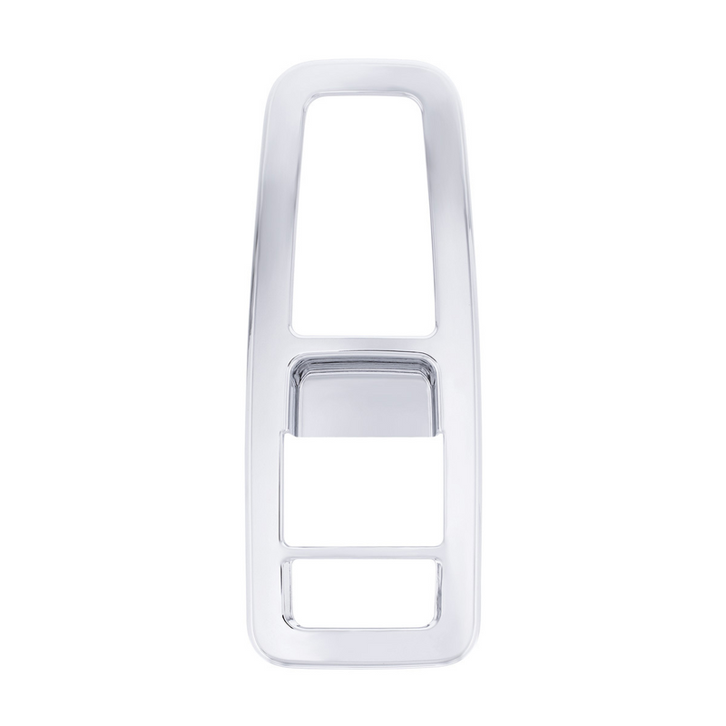 Kenworth T680 2013-2024 chrome plastic door switch cover WITH power mirrors - DRIVER'S SIDE (Copy)