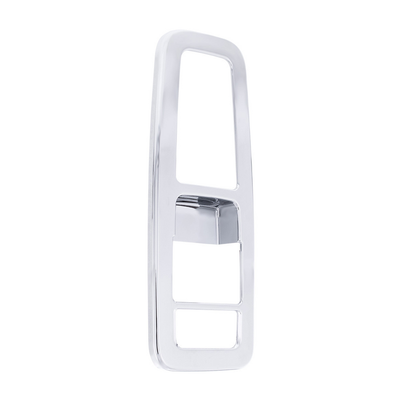 Kenworth T680 2013-2024 chrome plastic door switch cover WITH power mirrors - DRIVER'S SIDE (Copy)