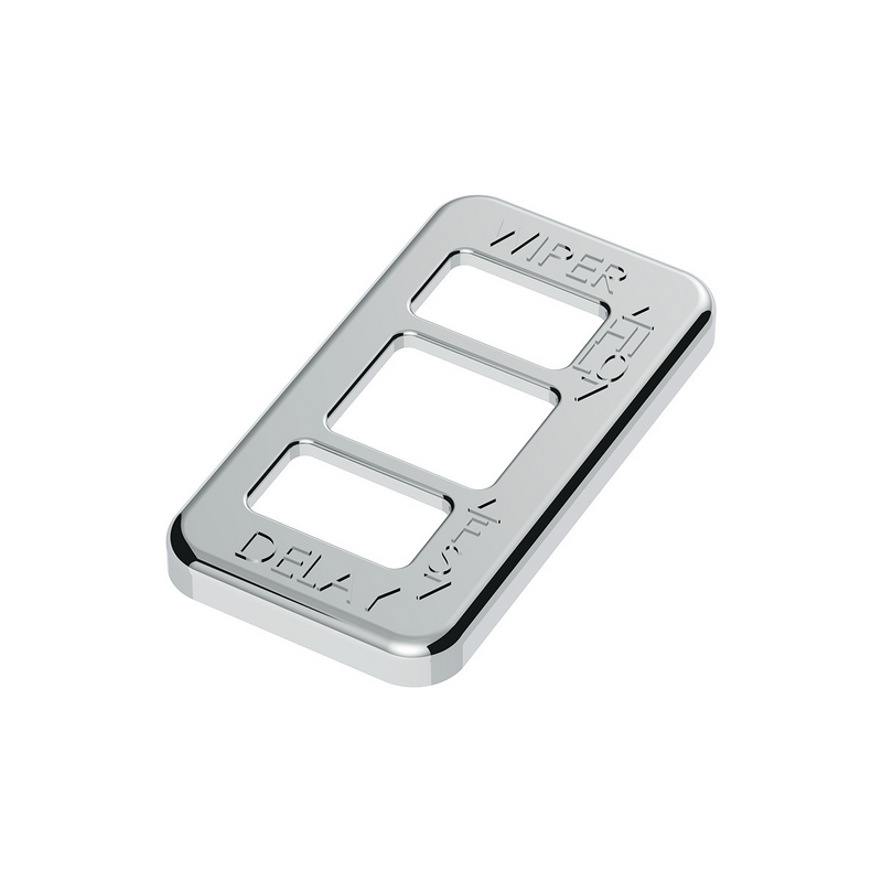 Freightliner Century/Columbia chrome plastic washer/wiper switch plate