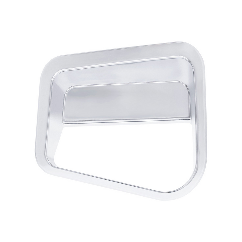 Volvo VNL 2018-2024  Chrome plastic side fairing latch cover - Passanger Front