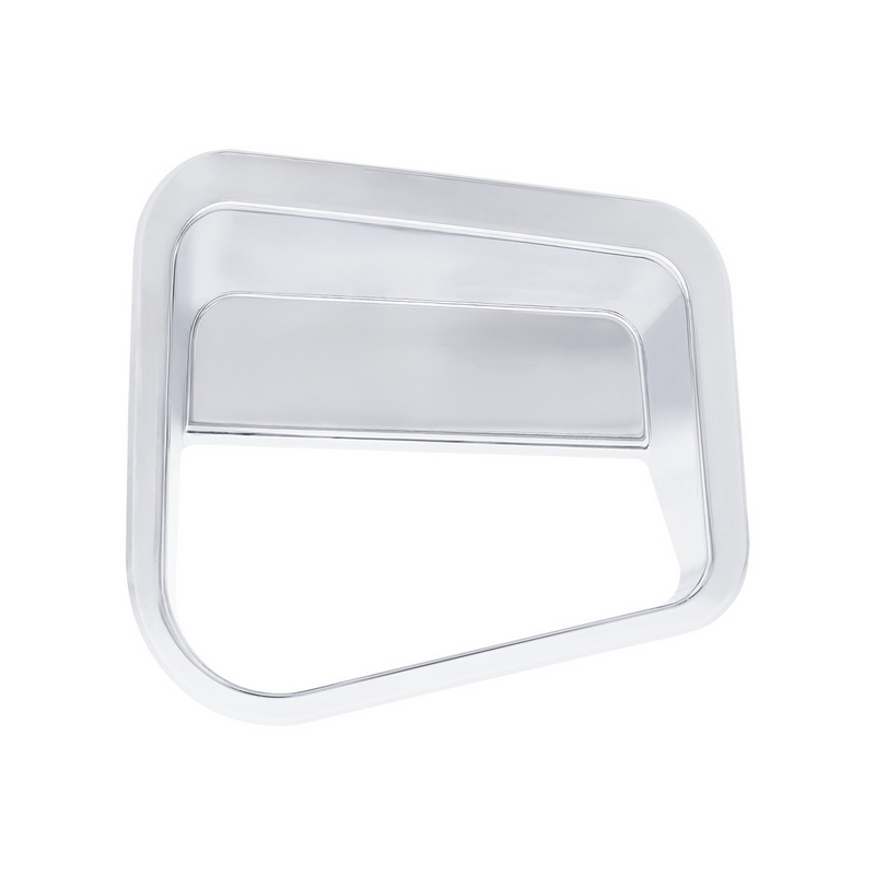 Volvo VNL 2018-2024  Chrome plastic side fairing latch cover - Driver Front