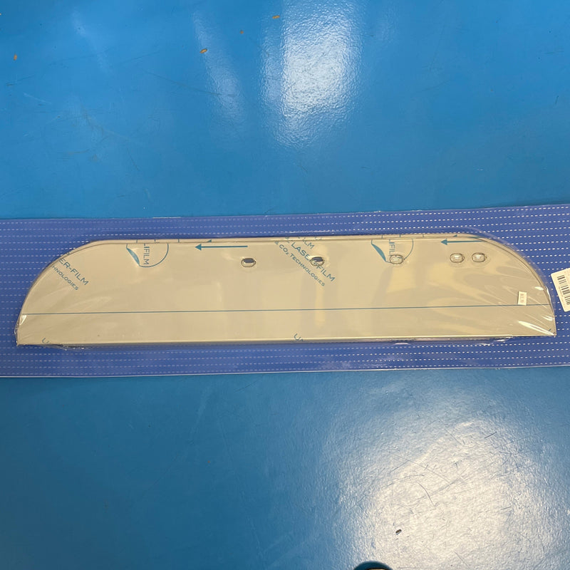 Peterbilt 379 1987-2005 premium stainless steel 6" chopped look door trims - PAIR