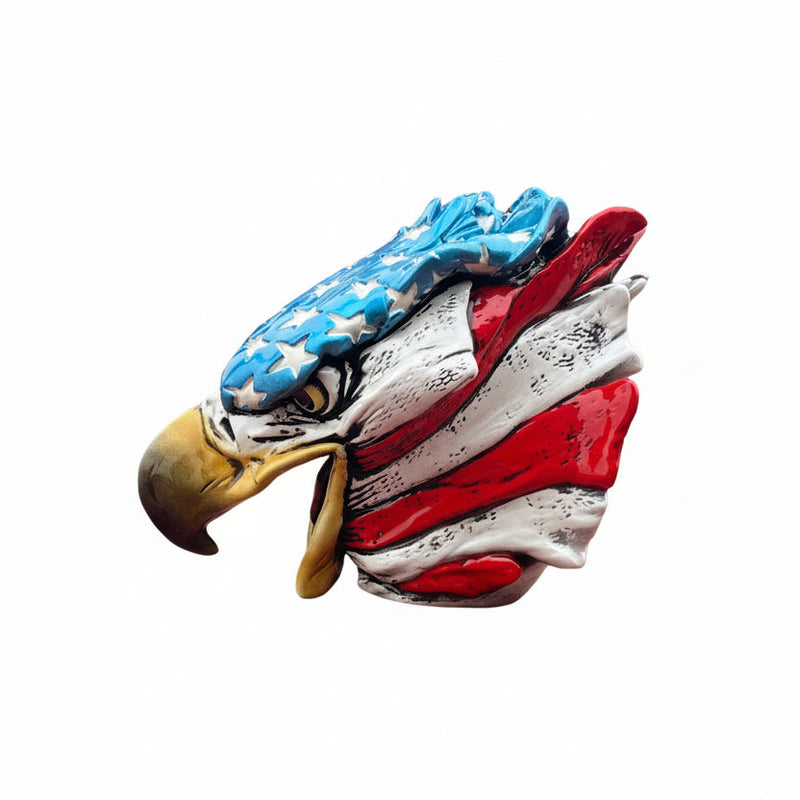American Eagle hand-painted gear shift knob with 1/2" x 13 insert