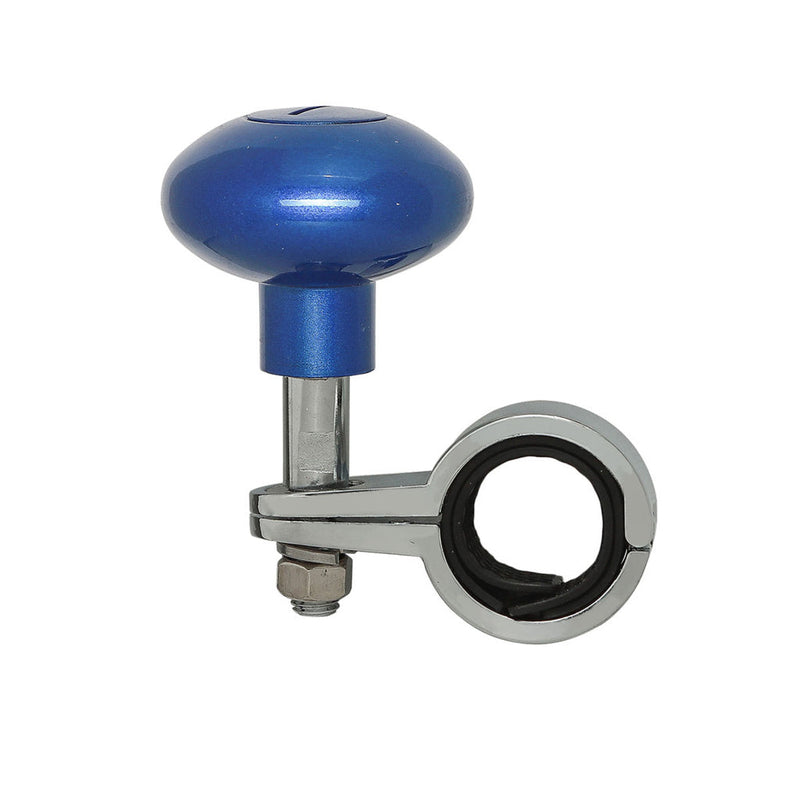 "Indigo Blue" plastic steering wheel spinner knob