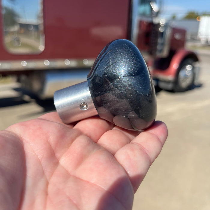 Pearl tractor / trailer air brake knob with 5/8" x 11 insert - SINGLE