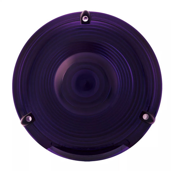 4" round glass replacement lens for sleeper load light - SINGLE