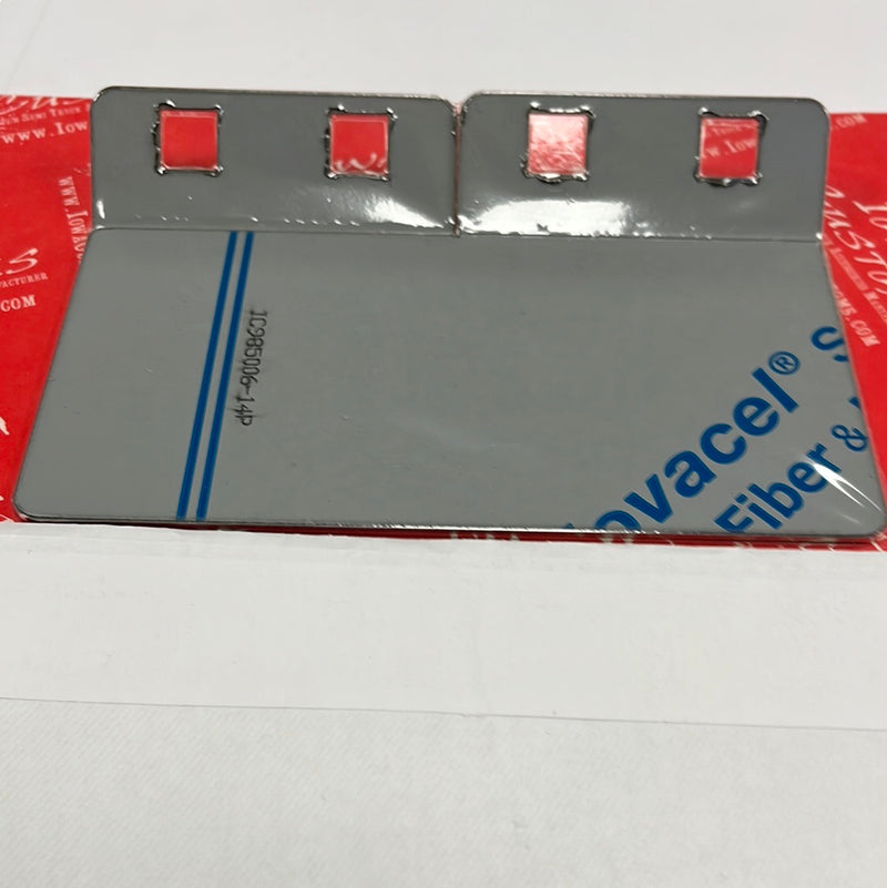 Universal mount double IFTA permit panel bracket for Peterbilt 2019+ DEF / Kenworth - mounts to exhaust clamp