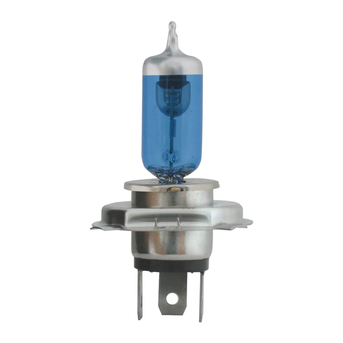 #H4 halogen headlight bulb - PAIR, Icy Blue - 100/90w